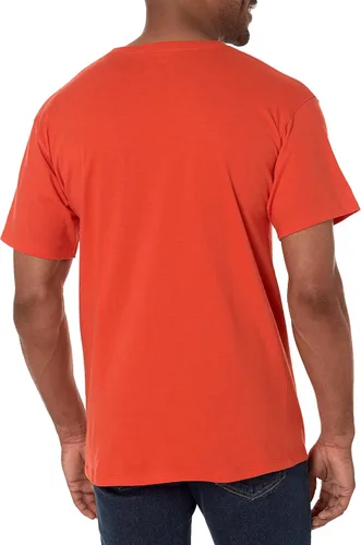Vista 2 de Champion - Camiseta para hombre, de algodón de peso medio, de cuello redondo, con texto (talla regular o Big & Tall)