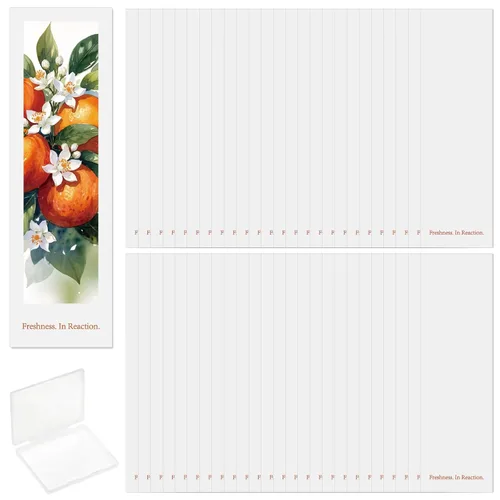 Vista 9 de 50 tiras de prueba de perfume con patrón de cedro, papel sensible al agua, tiras de prueba de fragancias reutilizables para aromaterapia de colonia