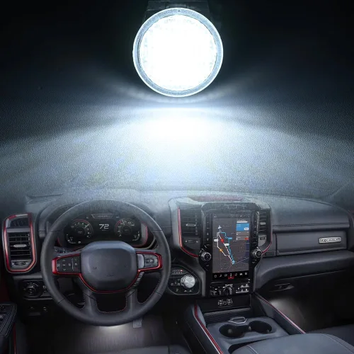 Vista 2 de Luces LED para alfombrilla interior y para salpicadero para Dodge Durango Nitro Ram 1500 2500 3500 1500 Classic LED Ensamblaje de lámpara