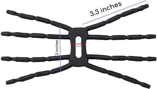 Vista 2 de Soporte universal multifunción portátil de araña flexible para iPhone Samsung Google Pixel Soporte para teléfono celular Smartphones Tablets