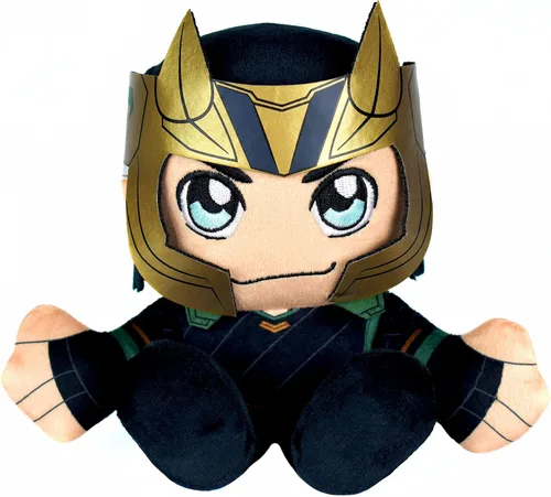 Vista 30 de Bleacher Creatures Marvel Hombre Hormiga de 20 cm Kuricha sentado de peluche - Juguete suave inspirado en Chibi