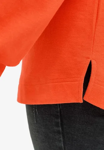 Vista 4 de Ellos Sudadera tipo túnica con mangas tipo blusón de talla grande para mujer
