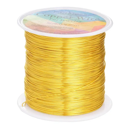 Vista 41 de Alambres de cobre resistentes al deslustre de 65.6 pies, alambre de cobre para electrocultura en jardinería, alambre de cobre de calibre 16, cables