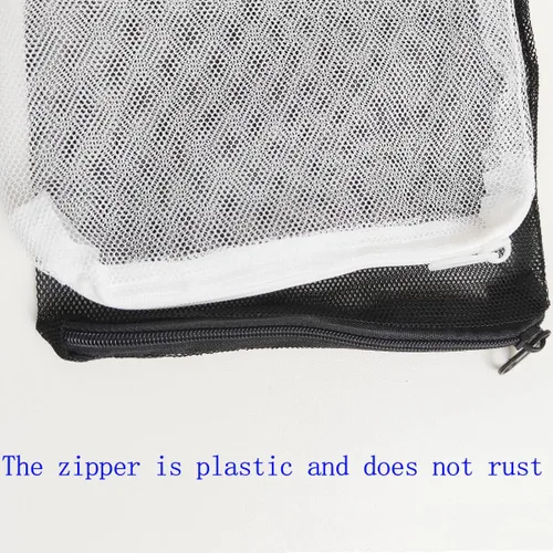 Vista 5 de 5 bolsas de medios de filtro de tanques, bolsa de medios de acuario, bolsas de filtro de acuario, bolsas de filtro de malla para pecera