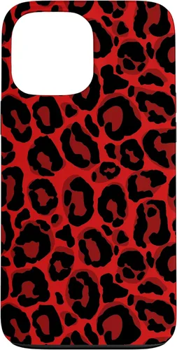 Vista 24 de Red Leopard Phone Case Cheetah Skin Pattern Women Case for iPhone 17