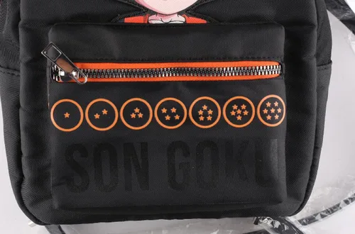 Vista 6 de Bioworld Mini mochila Dragan Ball Z, Negro -, Goku