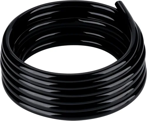 Vista 8 de Tubo de Vinilo Negro 1" DI × 1 1/4" DE - 10 Pies Tubo de Plástico Flexible PVC Manguera Híbrida, Para Transferir Agua Aire Aceite para Estanque