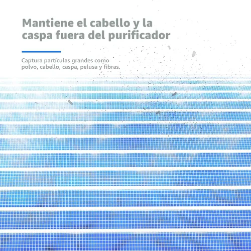 Vista 6 de AROEVE Purificadores de aire MK06 con 3 filtros (1 versión básica y 2 versiones estándar)