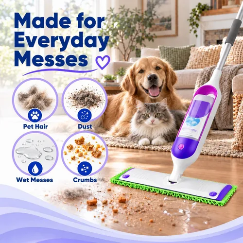 Vista 4 de Almohadillas de fregona reutilizables UNIMADE para Swiffer PowerMop Varios