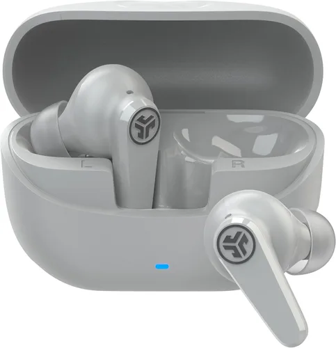 Vista 12 de JLab Go Pods ANC Auridífonos True Wireless Bluetooth con Estuche de Carga, Cancelación Activa de Ruido Híbrida + Sé Consciente para una Escucha Lila