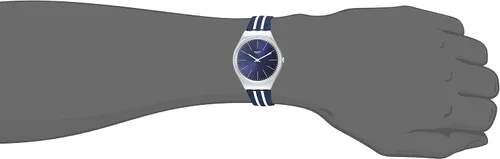 Vista 6 de Swatch Skinblueiron, Azul, Ironía de la piel