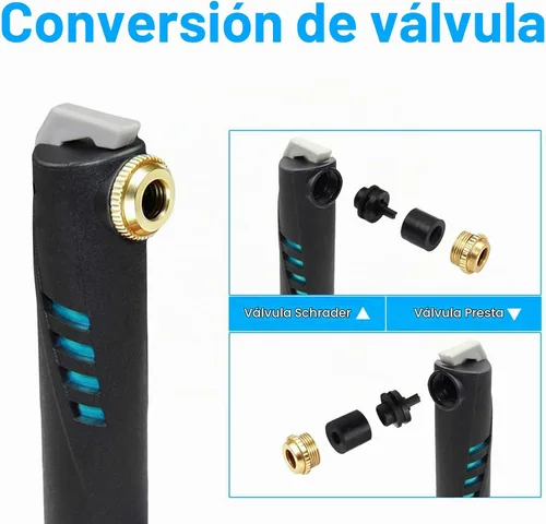 Vista 3 de El kit de reparación de bicicleta Chumxiny contiene herramienta 16 en 1, mini bomba de bicicleta de 120 psi, parche de neumáticos, utilizado
