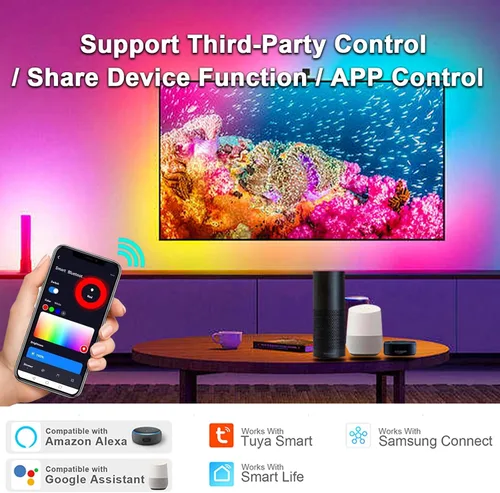 Vista 6 de ZigBee - Controlador LED 3.0 C02Z CCT Dual Blanco LED Tira de luz regulable compatible con Echo Plus Home-kit Zigbee Hub Bridge requiere DC5-24V