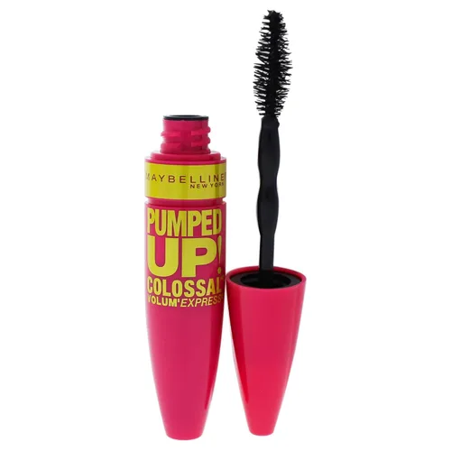 Vista 9 de Máscara de pestañas lavable Maybelline New York, Glam Negro