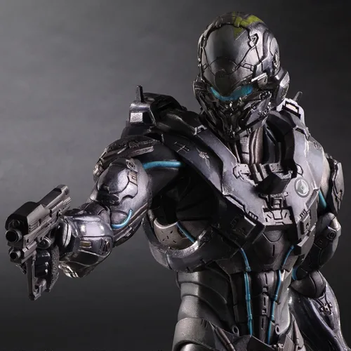 Vista 3 de Square Enix Halo 5: Spartan Locke Play Arts Kai Figura de acción