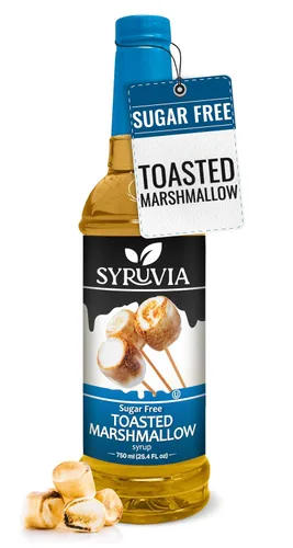 Vista 58 de Jarabe de café sin azúcar Syruvia, jarabe con sabor a caramelo para bebidas, lattes y postres – 25.4 fl oz