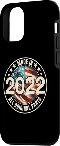Vista 2 de iPhone 15 Made In 2022 All Original Parts Year Vintage Vintage Case