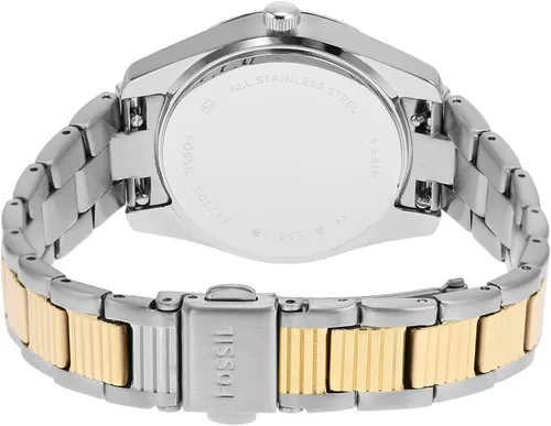 Vista 3 de Fossil Scarlette - Reloj de cuarzo de acero inoxidable para mujer