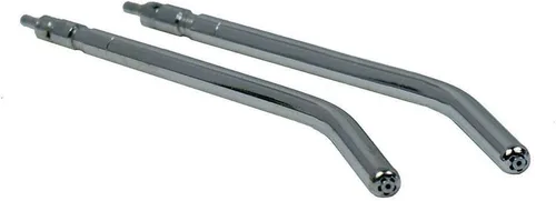 Vista 8 de Irrigador oral - Jeringa de aire y agua dental con flujo ajustable, construcción duradera, negro, 5 piezas, plata
