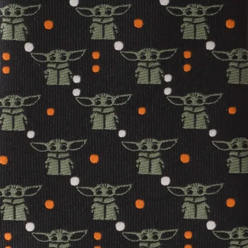 Vista 4 de Cufflinks Inc. Star Wars The Mandalorian Ties, con licencia oficial de Lucasfilm LTD