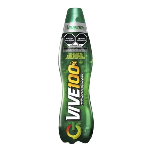 Vista 2 de Vive 100% - (6 unidades) 16.9 fl oz - Hecho en México (Original)