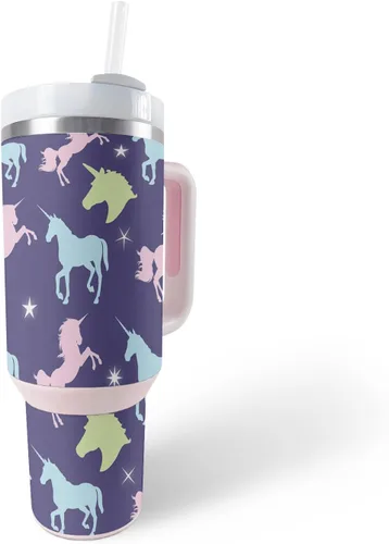 Vista 32 de MightySkins Skin - Vaso de vinilo compatible con Stanley The Quencher H2.0 FlowState de 40 onzas, Typhoon, protectora, duradera y única, fácil
