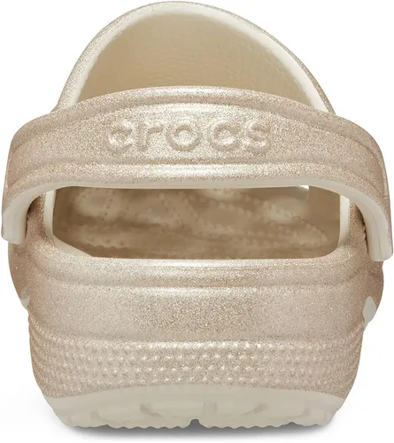 Vista 2 de Crocs Classic Clog - Glitter Champagne Glitter Hombres 9, Mujer 11 M