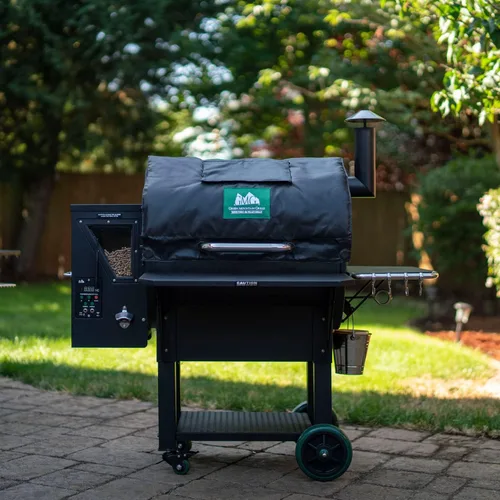Vista 4 de Manta térmica Green Mountain Grills para la parrilla de pellets Daniel Boone, código 6003