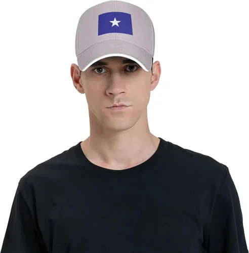 Vista 4 de QIZYOQA Bonnie Blue Flag Baseball Cap for Men Women Adjustable Funny Dad Hat