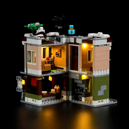 Vista 2 de BRIKSMAX Kit de iluminación LED para LEGO-31131 Downtown Noodle Shop - Compatible con Lego Creator 3 en 1 modelo de bloques de construcción - No