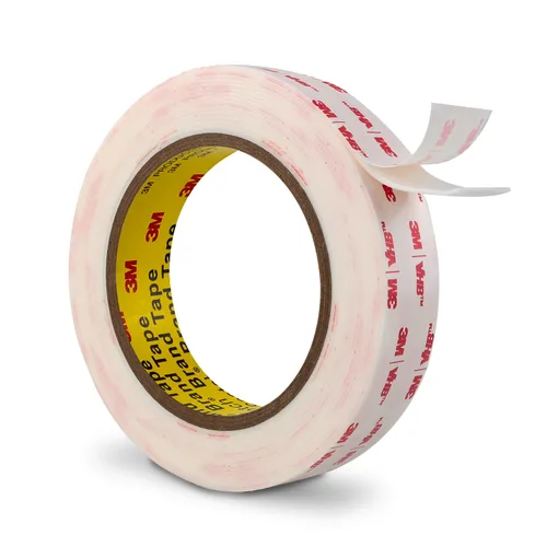 Vista 12 de Cinta adhesiva de doble cara resistente de 1/4 pulgada x 4.7 metros, cinta adhesiva de montaje de espuma impermeable 5925 para automotriz, tira