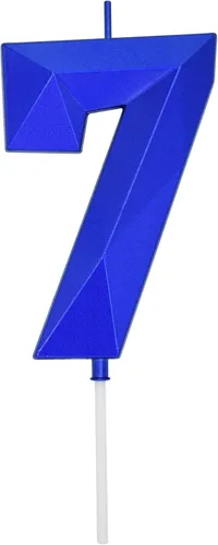 Vista 23 de DERVENTA Vela Grande de Cumpleaños Número 3D Verde Luminoso de 3.7 Pulgadas Celebración de Fiesta Aniversario Decoración Adorno para Pastel 1 Pieza