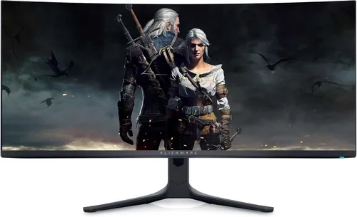 Vista 3 de Dell Alienware 34 QD-OLED QD-OLED Monitor para juegos - 34.18" WQHD (3440x1440) 21:9-165Hz - 0.1ms GTG - 1800R - DCI-P3 99.3% - sRGB 149% - AMD