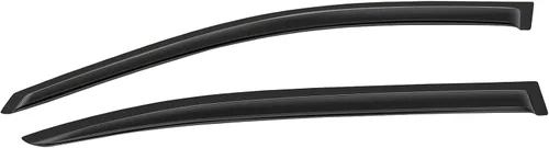 Vista 6 de SCITOO Viseras de ventana de montaje exterior deflector protector de lluvia compatible con 2008-2012 para Honda para Accord 4 piezas