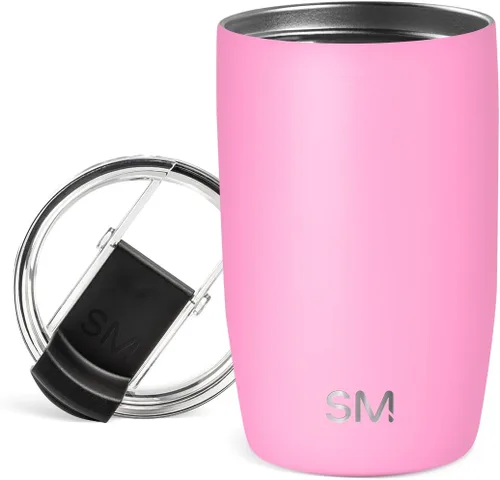 Vista 36 de Simple Modern Taza de café de viaje Tumbler con tapa abatible Reutilizable, aislada, de acero inoxidable, taza de café helado Cold Brew, termo
