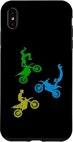 Vista 7 de iPhone 15 Freestyle Motocross Dirtbike Wheelie Enduro Motorcycle Boys Case
