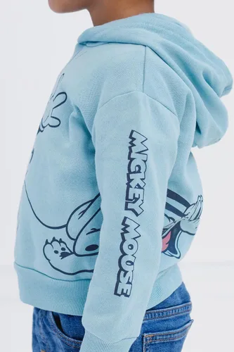 Vista 11 de Disney Mickey Mouse - Sudadera con capucha de forro polar para bebés y niños grandes (12 meses - 18-20)