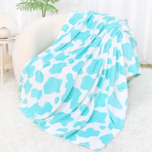 Vista 7 de SEEGU - Manta blanca y negra, 40 x 50 pulgadas Soft Warm Cozy, For Car Seat Stroller Travel, Home Room Bedroom Decor, All Seasons, Birthday Gifts