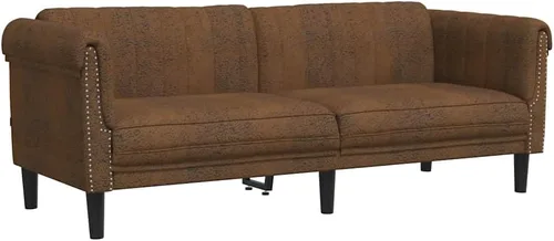 Vista 11 de vidaXL Sofá de 2 plazas, sofá tapizado, sofá biplaza para sala de estar en casa, muebles de sofá, sofá de dos plazas, estilo moderno, terciopelo
