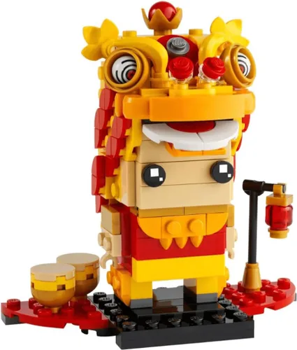 Vista 2 de LEGO 40540 BrickHeadz Lion Dance Bailarina - Año Nuevo Chino