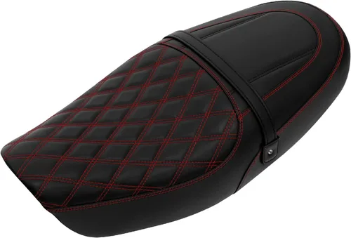 Vista 15 de TCT-MOTORPARTS Asiento de pasajero de una pieza para Kawasaki Z900RS ZR900 2018-2024 (negro)
