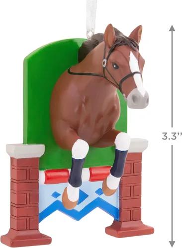 Vista 4 de Hallmark Adorno de Navidad de caballo