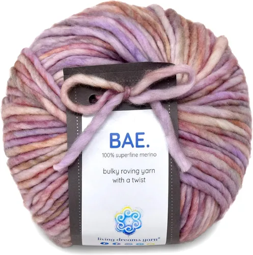 Vista 12 de BAE by Living Dreams - Ovillo de lana tierno, fuerte y súper suave para los tejidos de invierno junto a la piel. Hilo de lana merino 100% extrafino