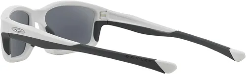 Vista 5 de Oakley Gafas de sol rectangulares Oo9247 Chainlink para hombre Negro Azul