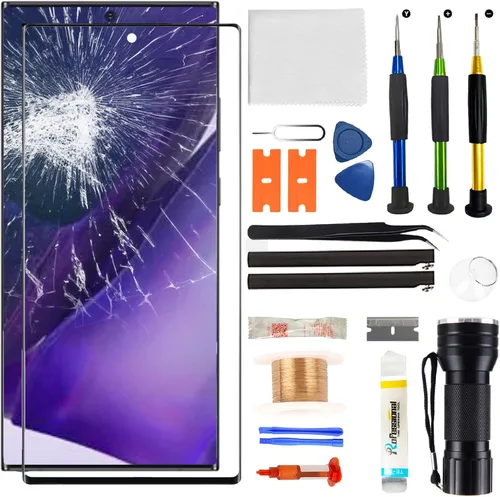 Vista 7 de Reemplazo de pantalla para Samsung Galaxy Note20, pantalla de repuesto para Galaxy Note20 Series 6.7 pulgadas, kit de repuesto de vidrio