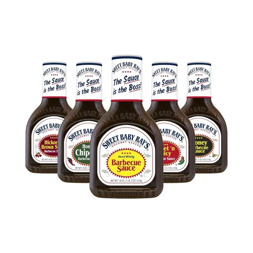 Vista 5 de Sweet Baby Ray's Ray's Secret Sauce - Mezcla suave de rábano picante y especias, perfecta para sumergir, 14 onzas, paquete de 3, incluye adhesivo