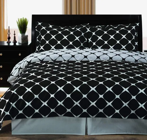 Vista 11 de Royal Hotel Bedding Agnes - Juego de funda de edredón floral de 3 piezas, tamaño King/Cal-King, 100% algodón, 300 hilos de algodón