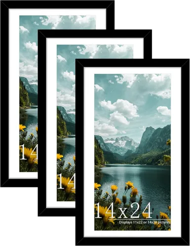 Vista 75 de Picrit Paquete de 3 portarretratos de 20 x 20 pulgadas, póster de 16 x 16 pulgadas con paspartú o de 20 x 20 pulgadas sin paspartú para montaje