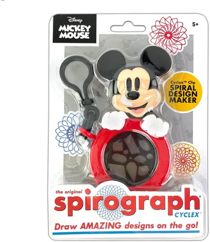 Vista 7 de Spirograph Cyclex Clip Buzz Lightyear - Disney - La forma fácil de crear innumerables diseños asombrosos - Rueda de plantilla giratoria - Para
