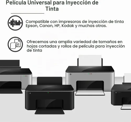 Vista 4 de Screen Print Direct® Hojas de inyección de tinta impermeables